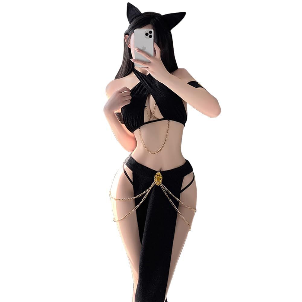 2335 Anime Cosplay Lingerie Sexy Costumes Naughty Outfits Cat Princess Leia